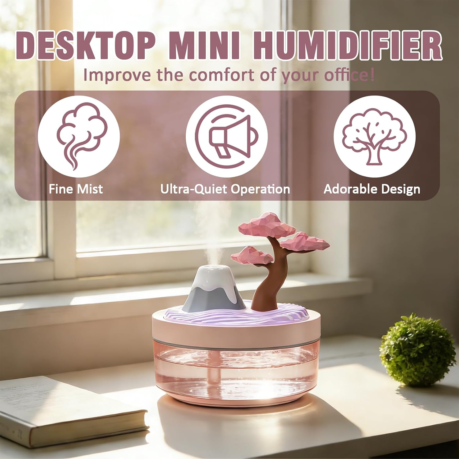 Humidifier Nursery Quiet - Новый усовершенствованный увлажнитель воздуха с прохладным