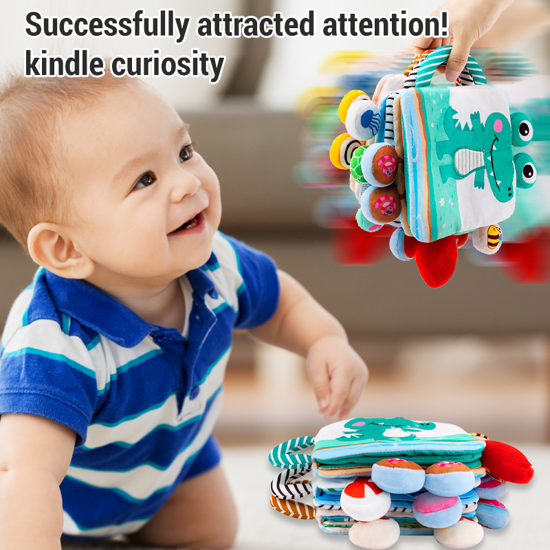 Baby Nursery Books - Детская 3D тканевая книга для детей