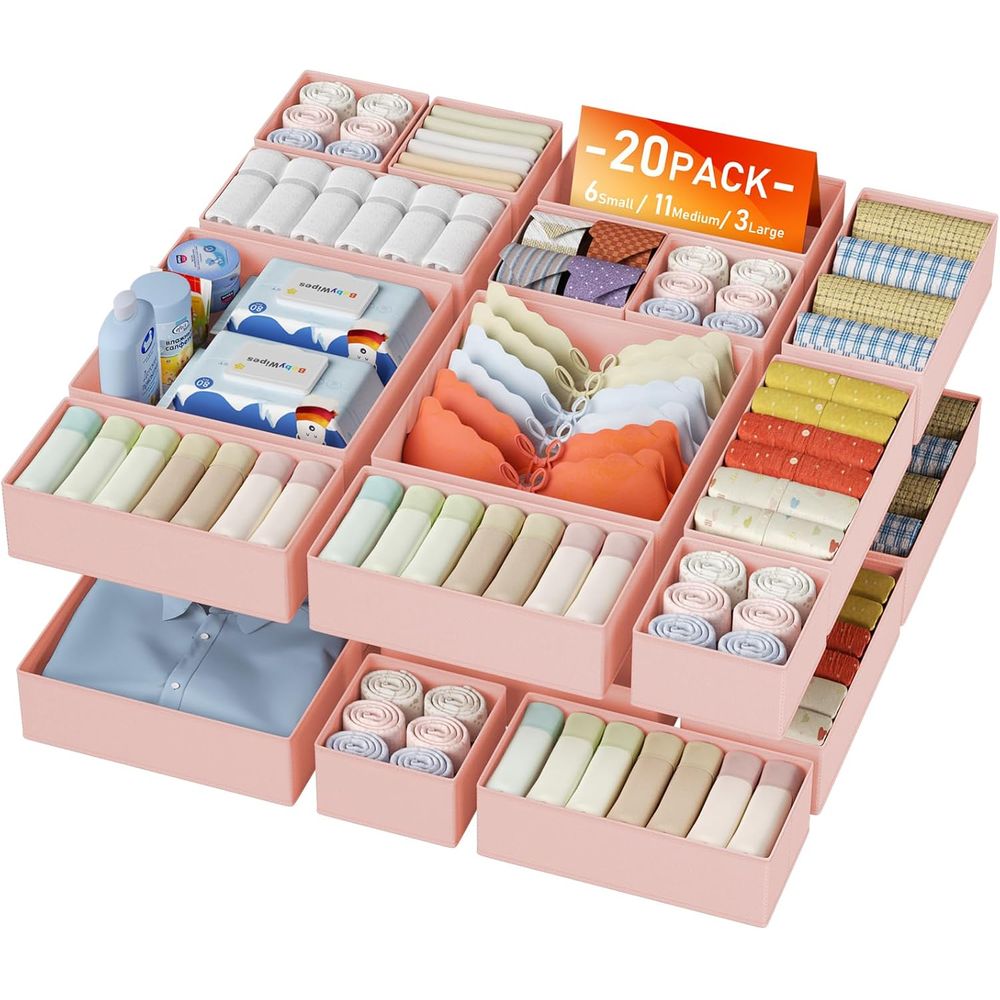 Baby Nursery Closet Organization - Набор из 20 органайзеров для одежды
