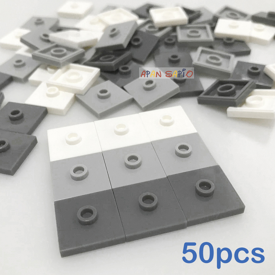 Lego Set City - 50 шт., строительные блоки «сделай сам»,
