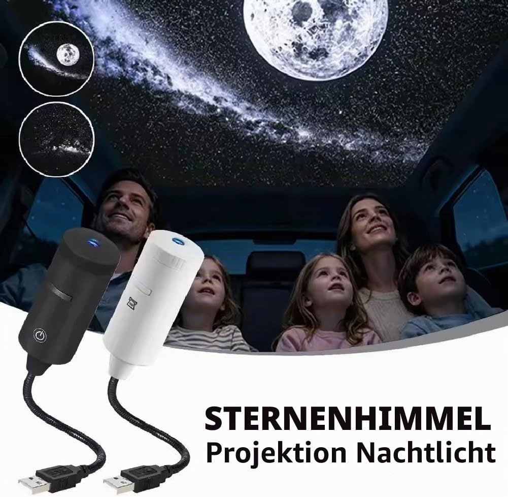 Night Light Projector Stars - Портативный ночник с функцией Plug and
