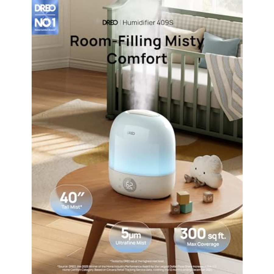 Умный увлажнитель воздуха для  – обзор и цена Humidifier Nursery Quiet