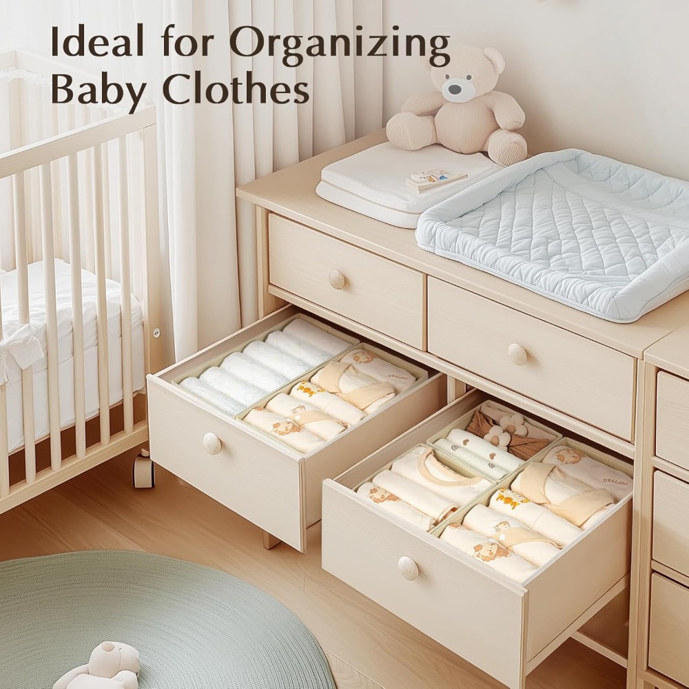 Органайзеры для ящиков для оде – обзор и цена Baby Nursery Closet Organization