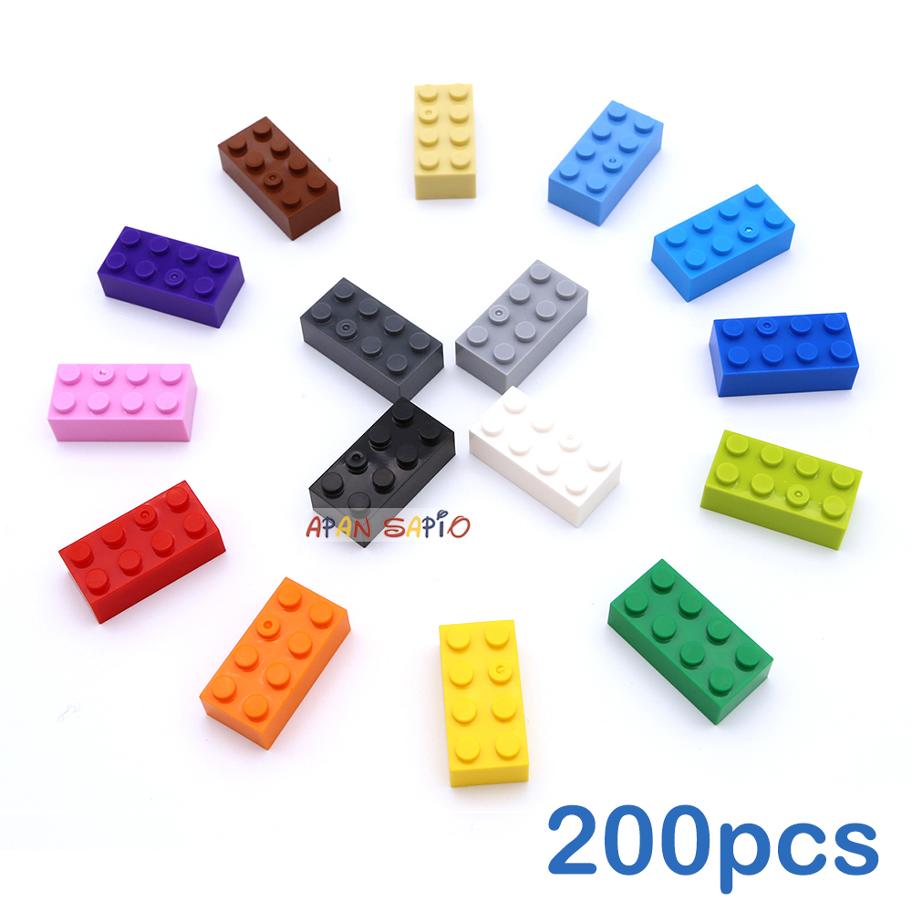 200 шт. 2x4 точек DIY строител – обзор и цена Lego Set City