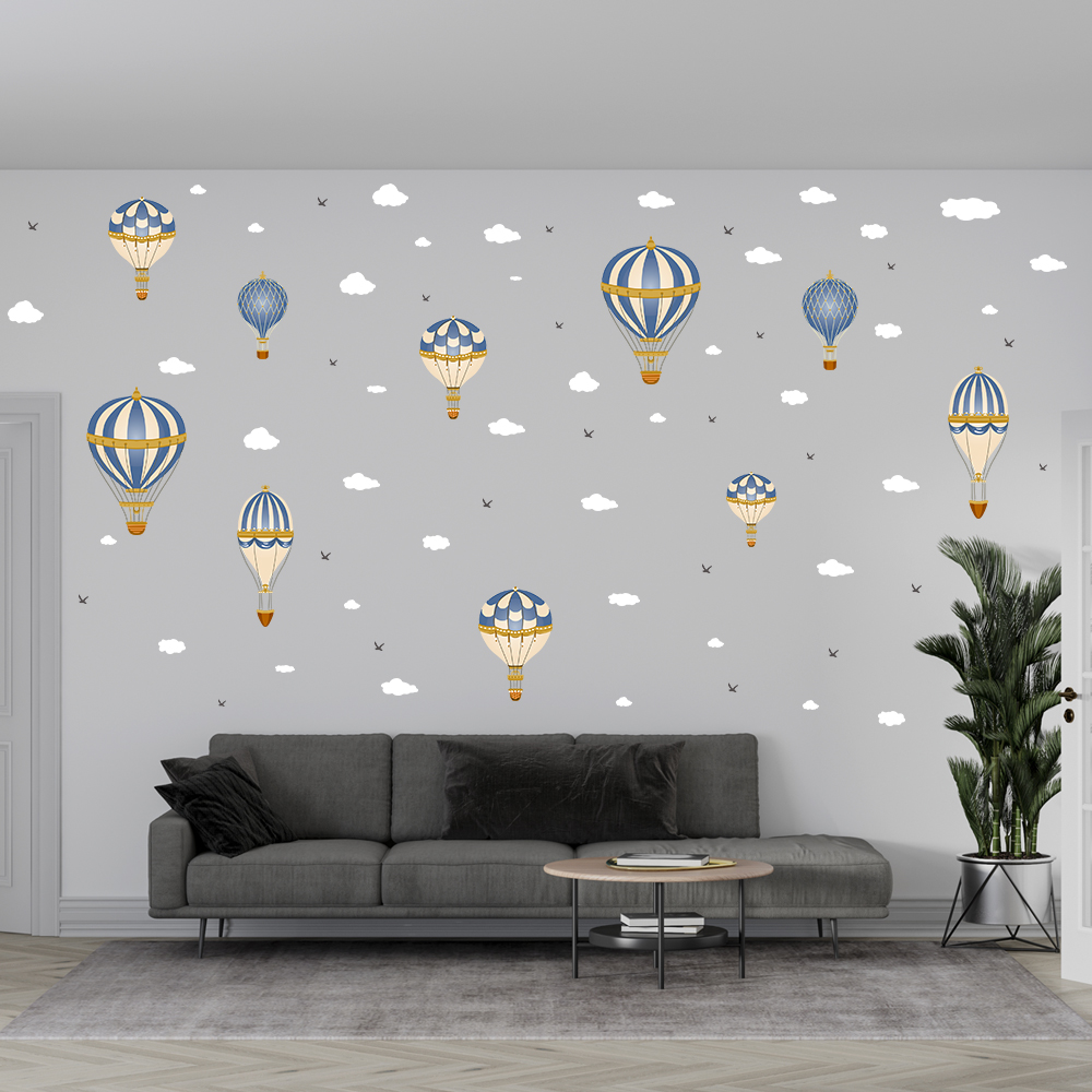 Мультяшные воздушные шары с об – обзор и цена Baby Nursery Hot Air Balloon