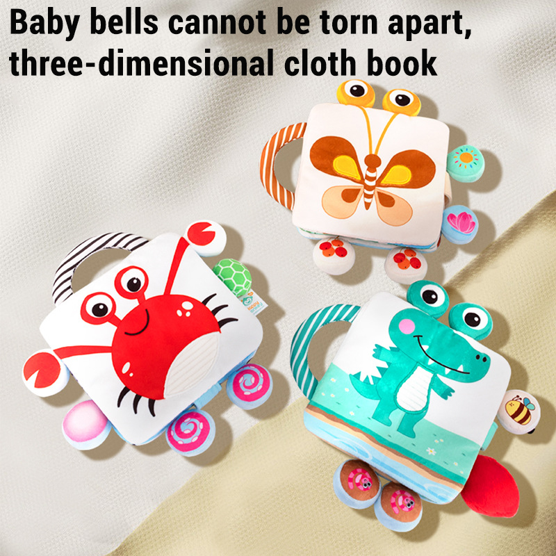 Детская 3D тканевая книга для  – обзор и цена Baby Nursery Books
