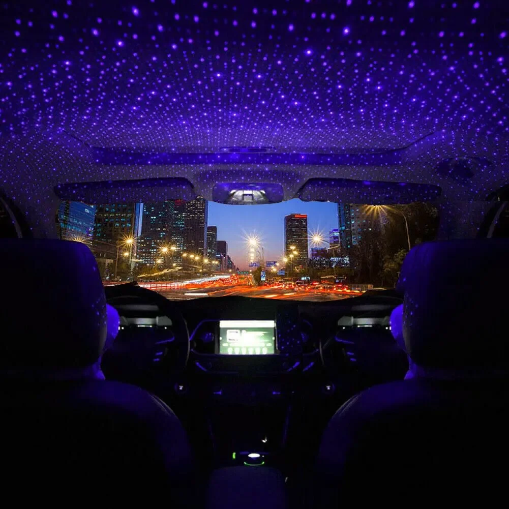 Миниатюрный автомобильный LED- – обзор и цена Night Light Projector Stars
