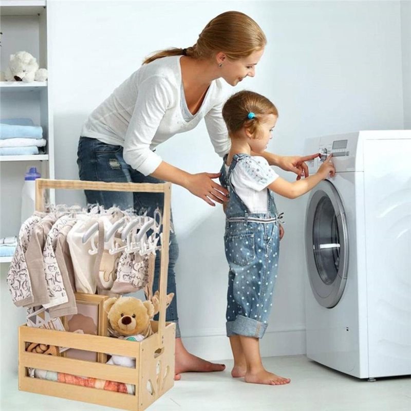 Деревянная корзина для подарко – обзор и цена Baby Nursery Basket