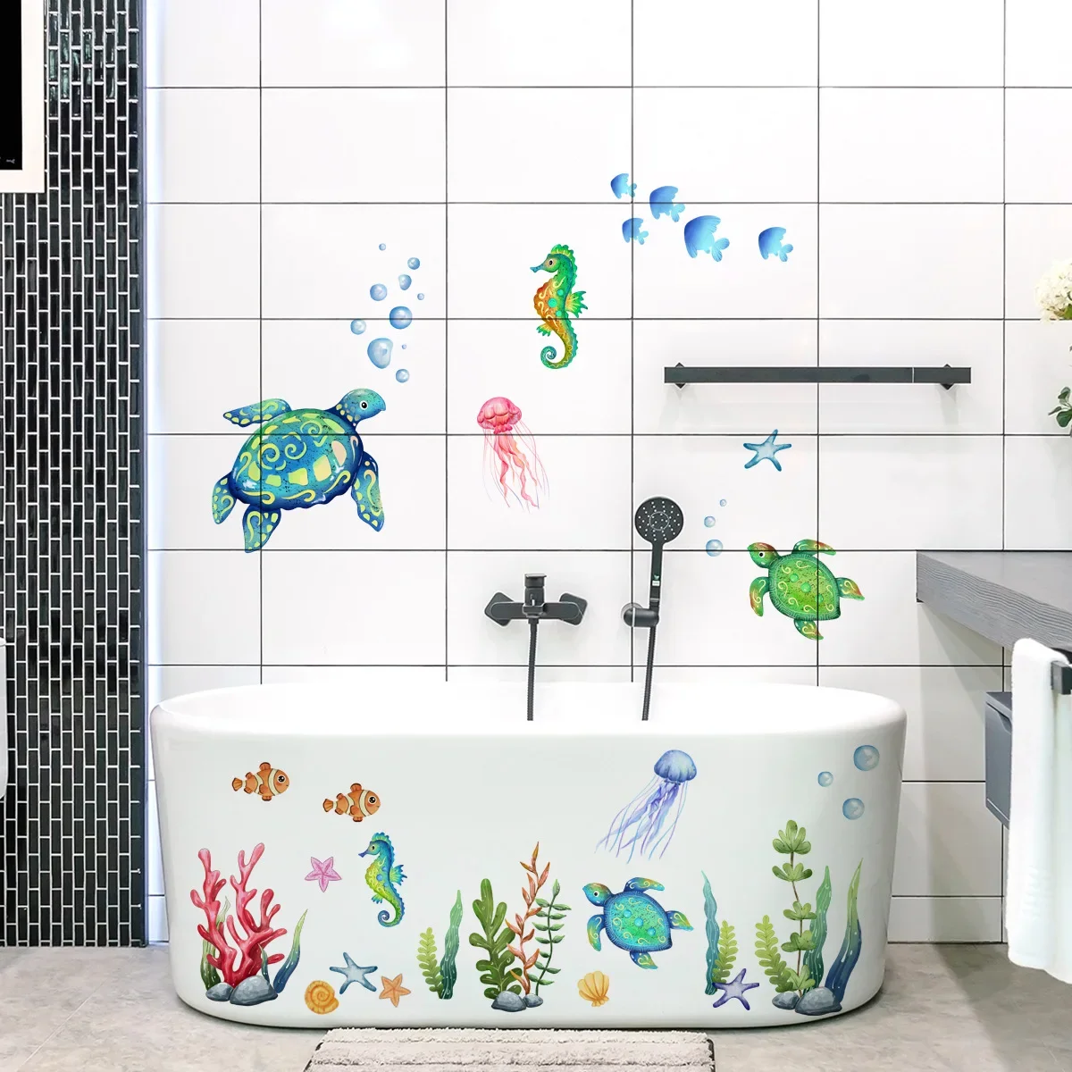 Наклейки на стены с океаном по – обзор и цена Baby Nursery Under The Sea