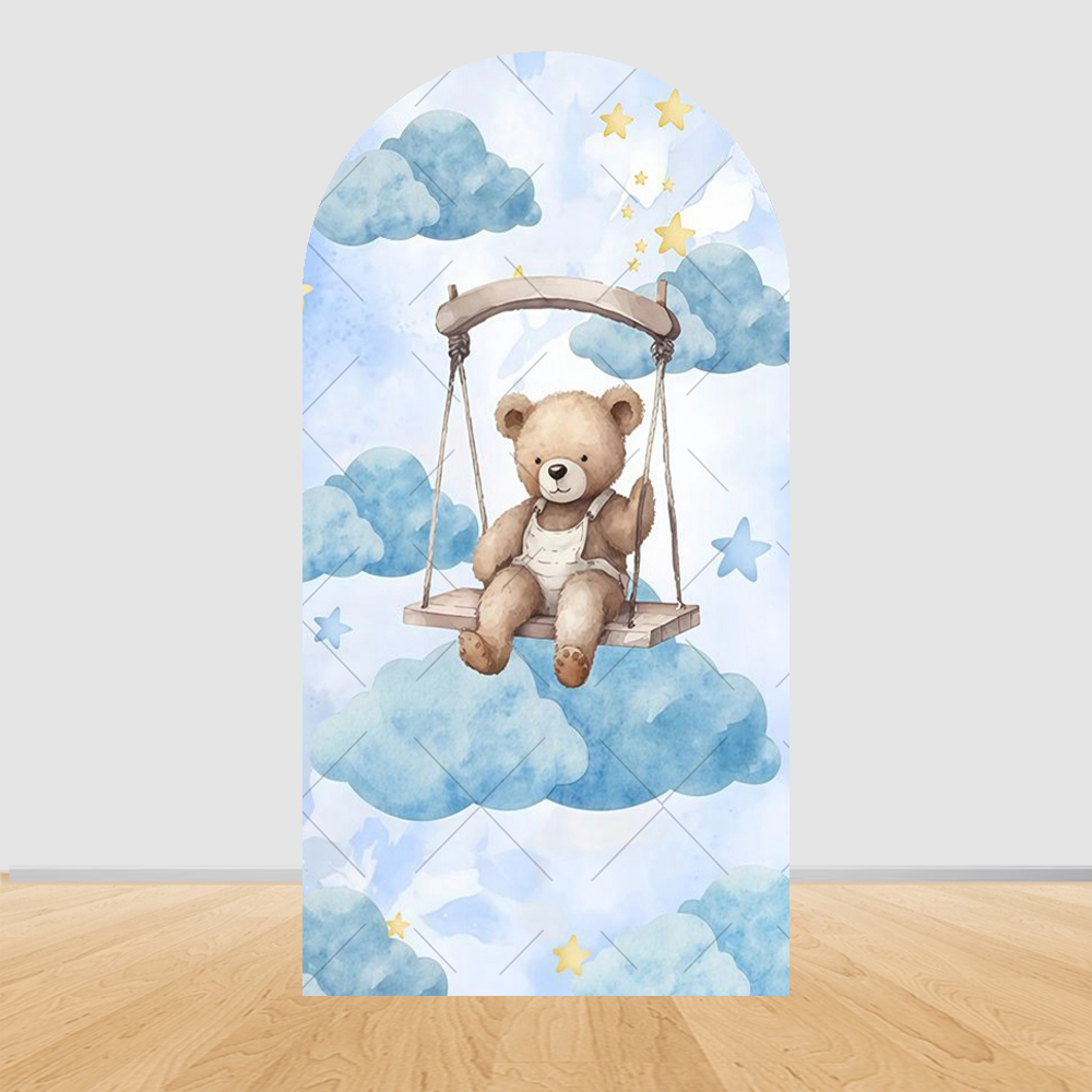 Декоративный арочный фон для п – обзор и цена Baby Nursery Hot Air Balloon