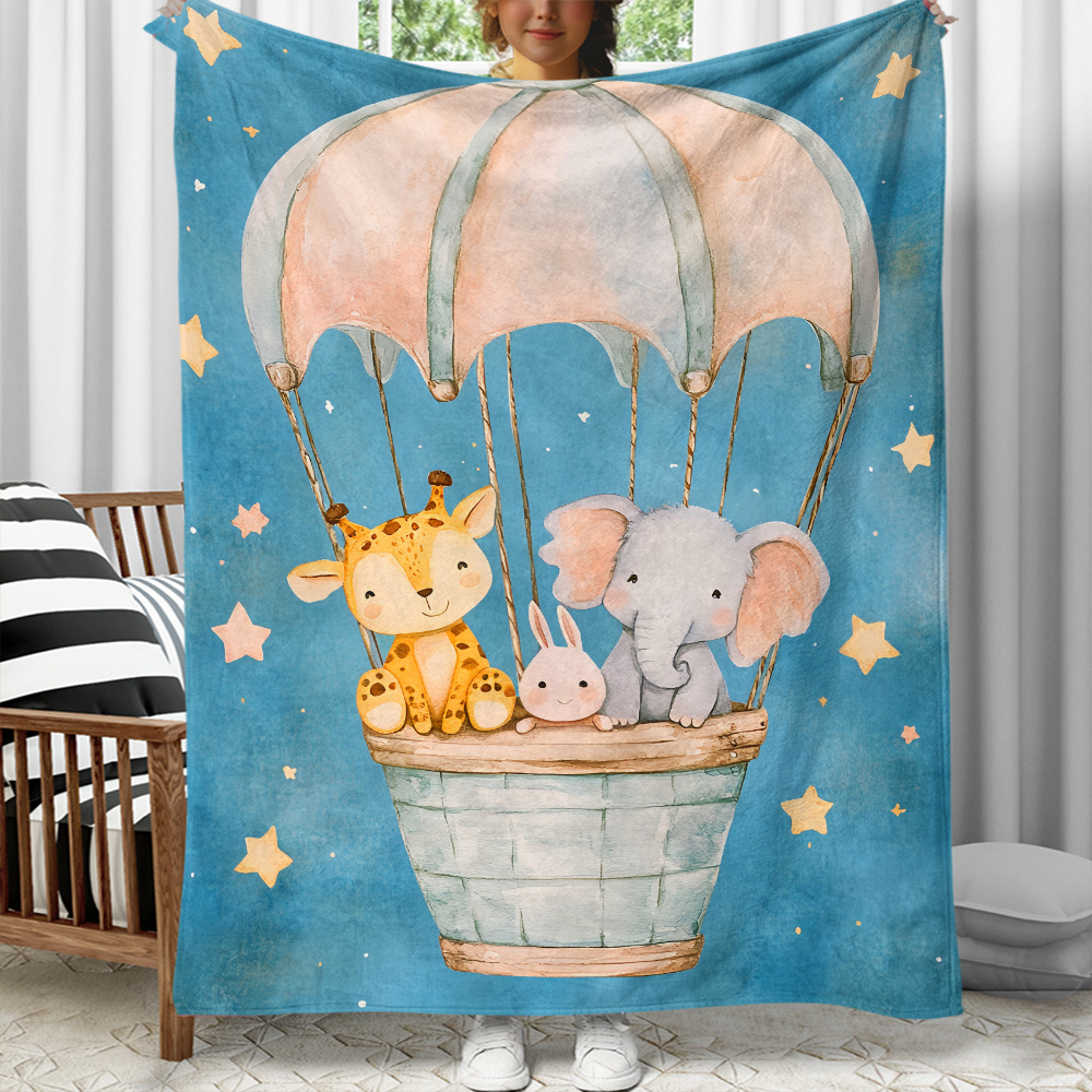 Милые животные, воздушный шар, – обзор и цена Baby Nursery Hot Air Balloon