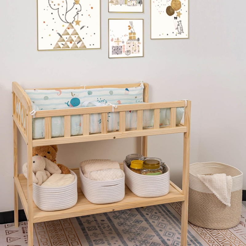 Маленькие тканые корзины для х – обзор и цена Baby Nursery Closet Organization