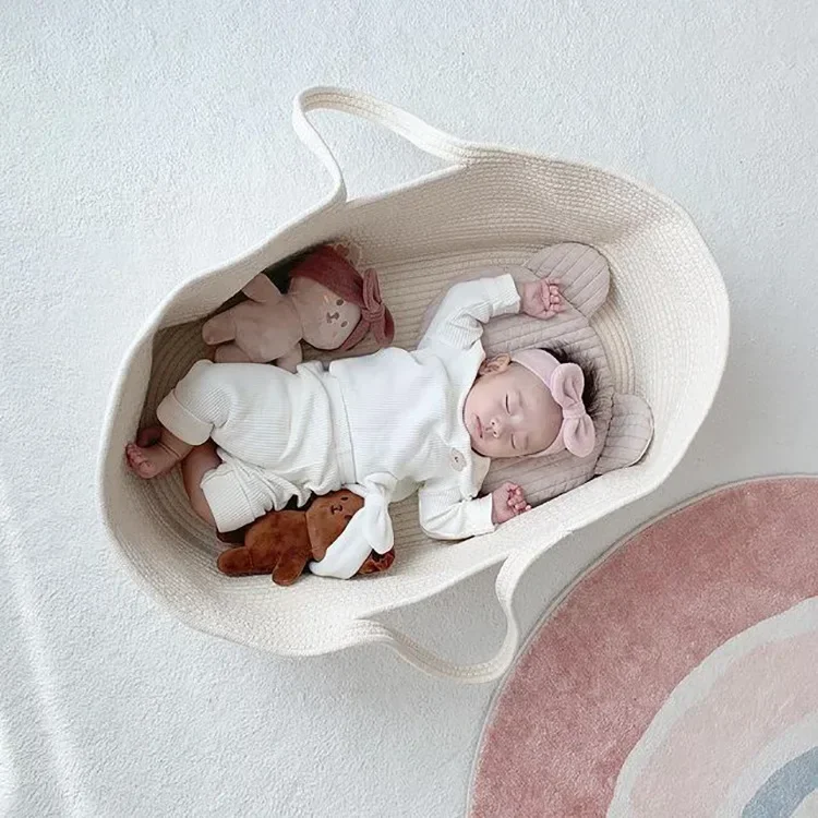 Портативная детская корзина-мо – обзор и цена Baby Nursery Basket