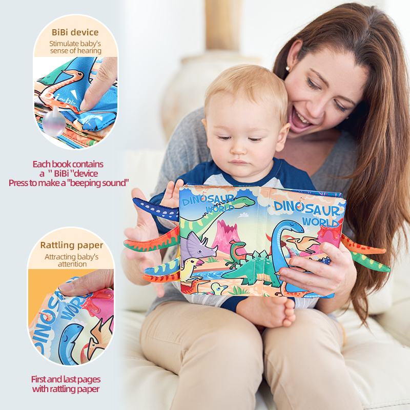 Детская тканевая книга, 6-стра – обзор и цена Baby Nursery Books